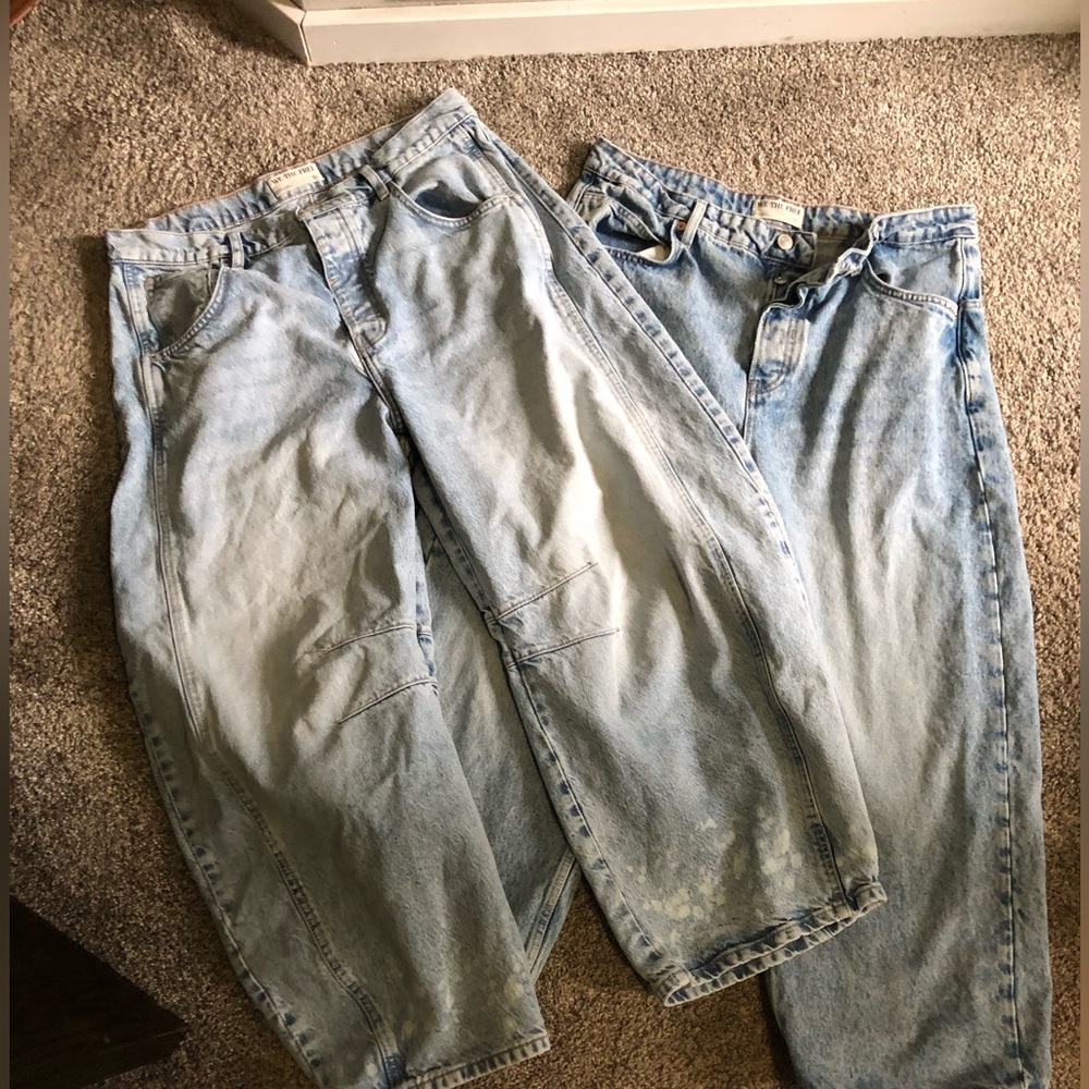 We The Free Light Blue Women Jeans